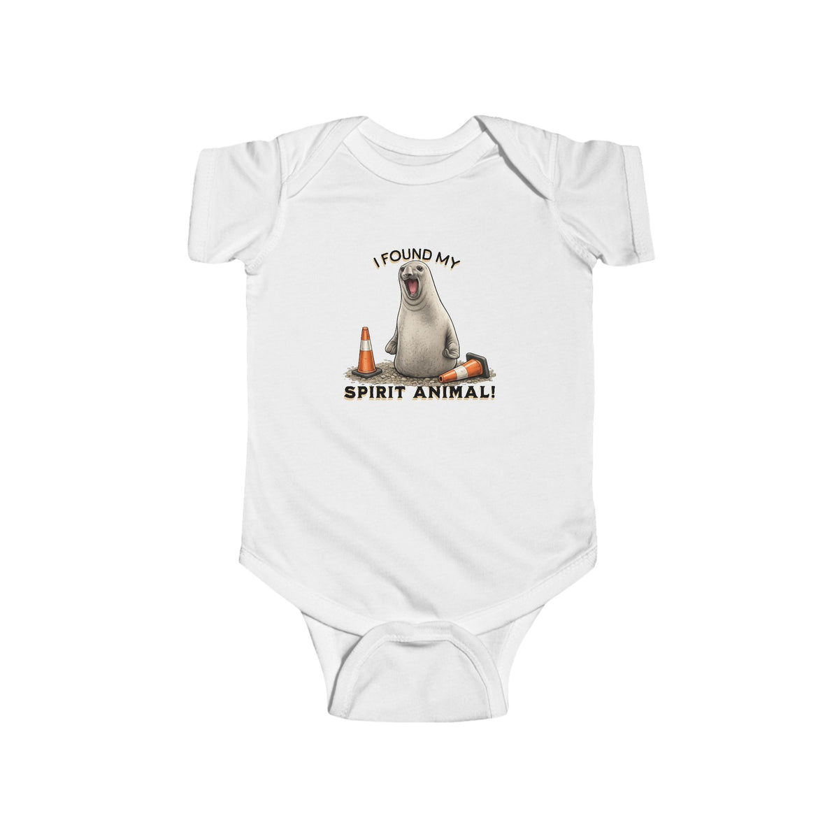 Neil the Seal - My Spirit Animal | Cute Baby Onesie