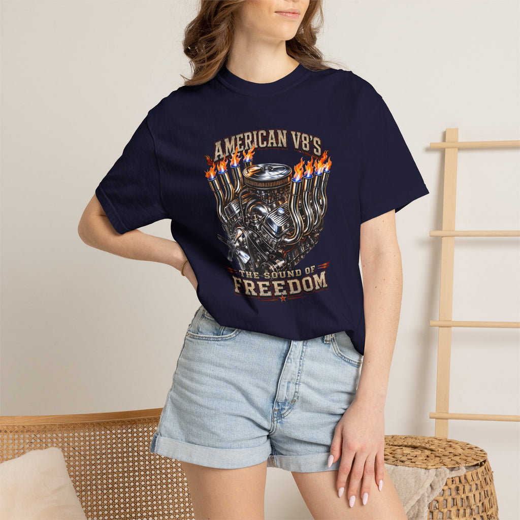 American V8 Sound of Freedom | Classic Front T-shirt