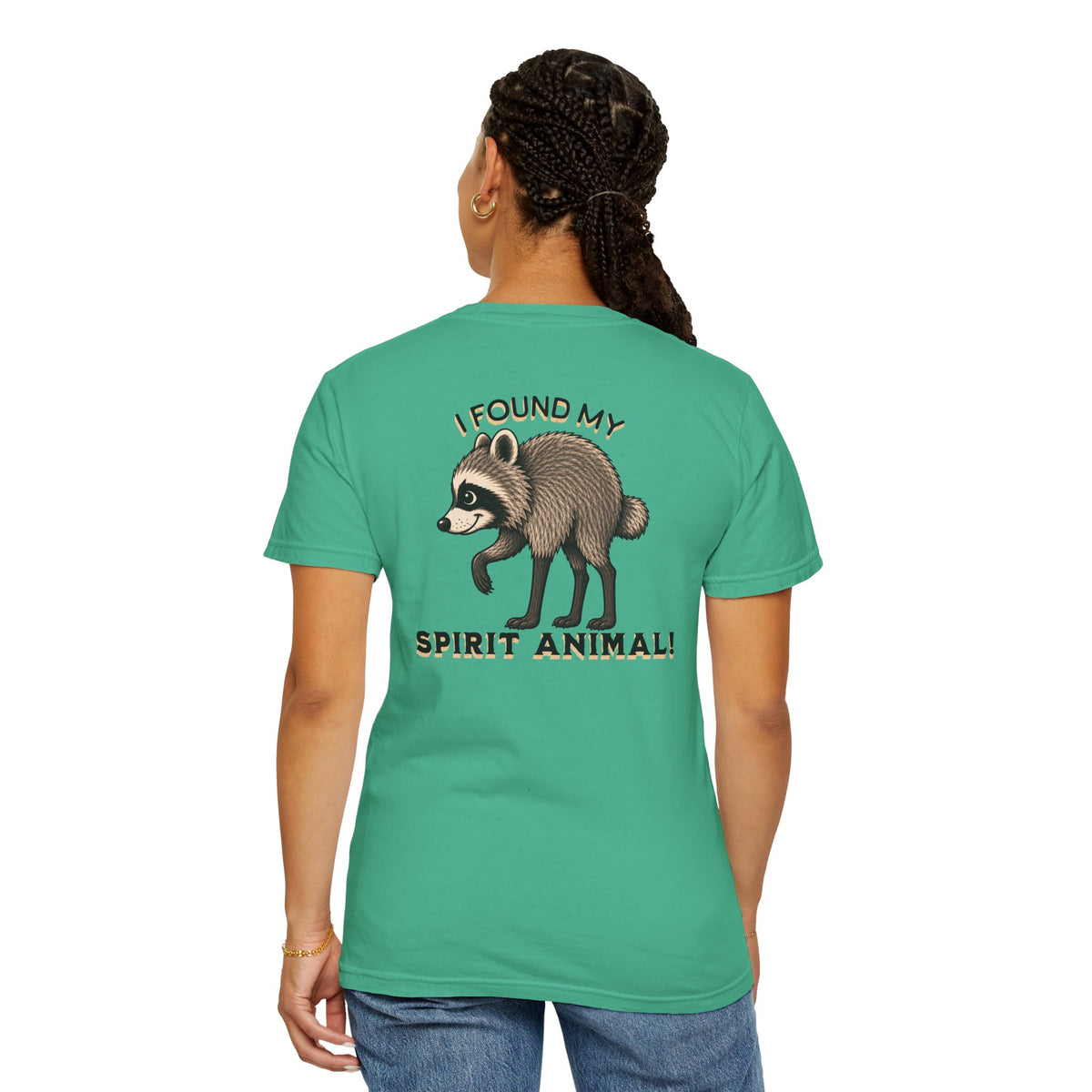 Jimothy the Raccoon - My Spirit Animal | Front + Back Graphics