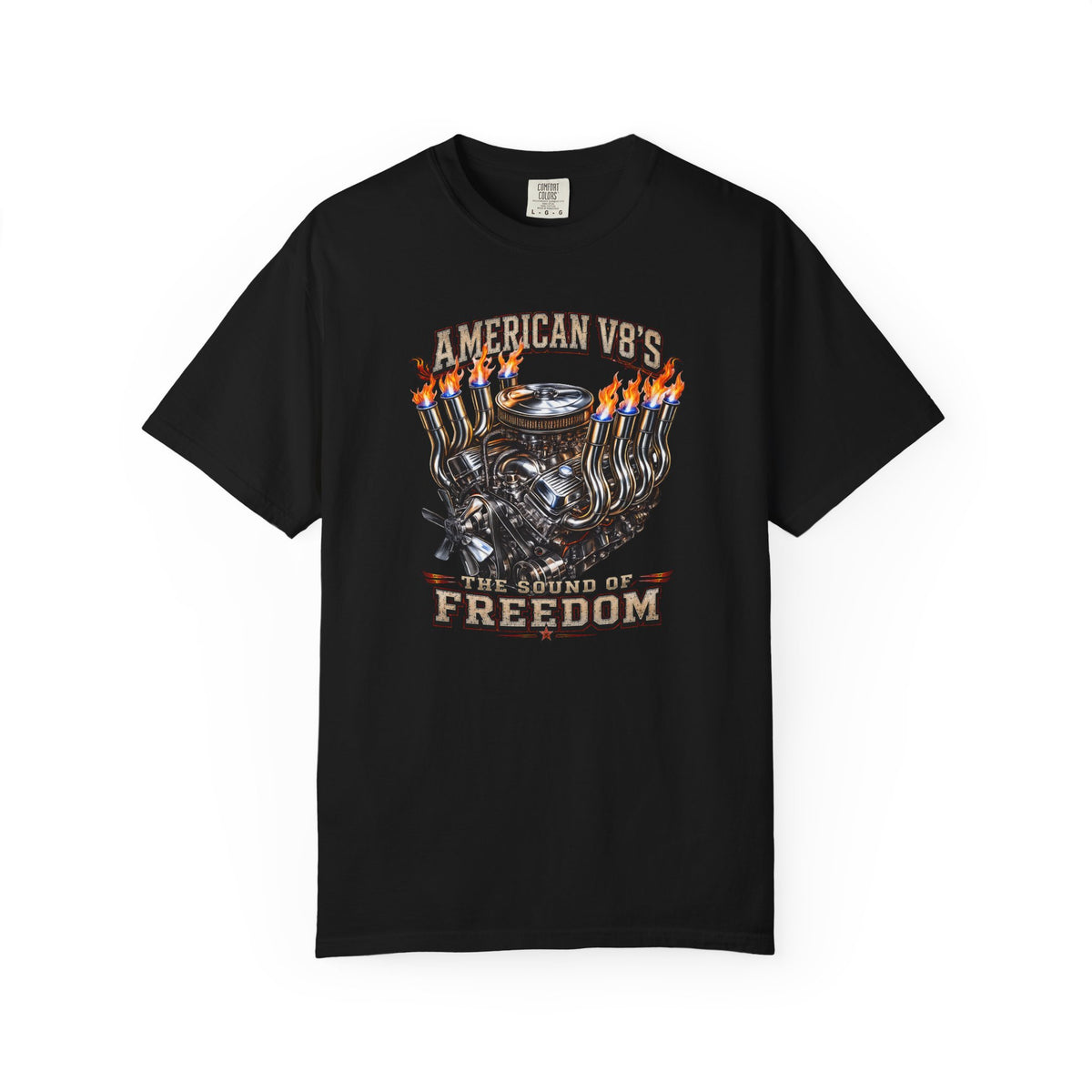 American V8 Sound of Freedom | Classic Front T-shirt
