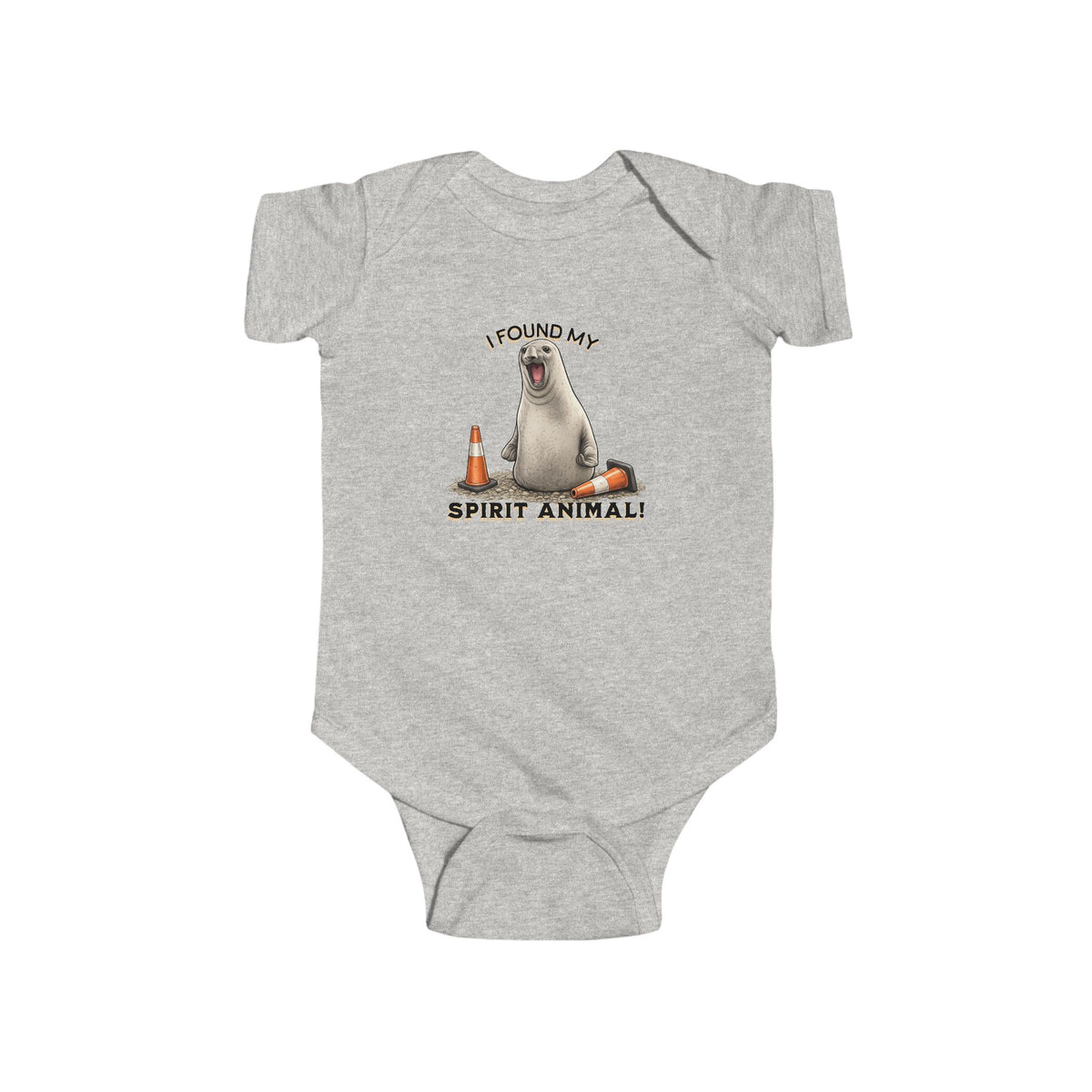 Neil the Seal - My Spirit Animal | Cute Baby Onesie