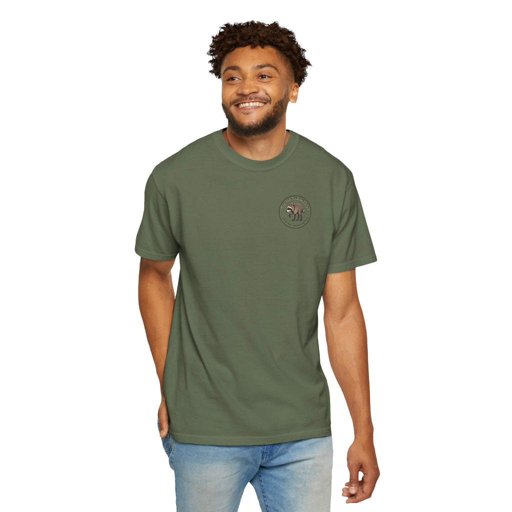 Jimothy the Raccoon - Different Is Awesome | Front + Back Graphics