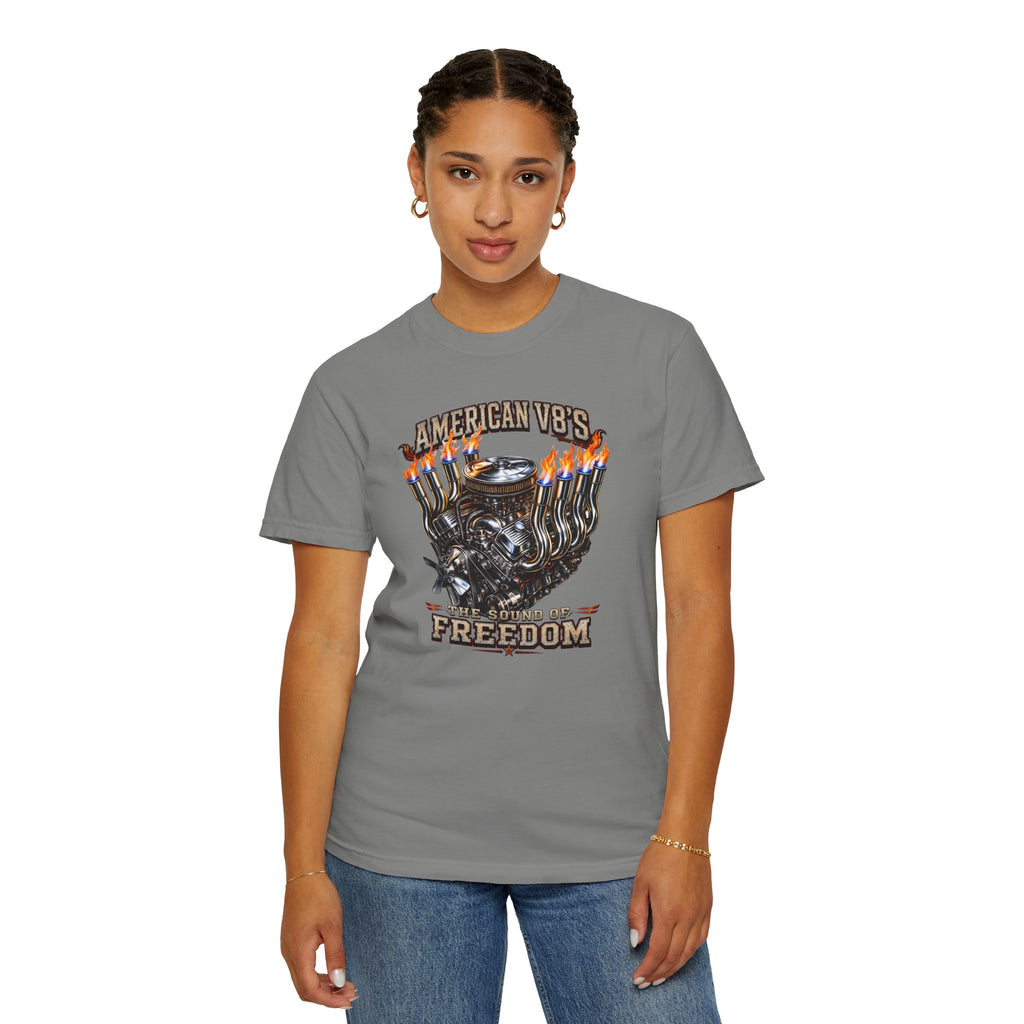 American V8 Sound of Freedom | Classic Front T-shirt