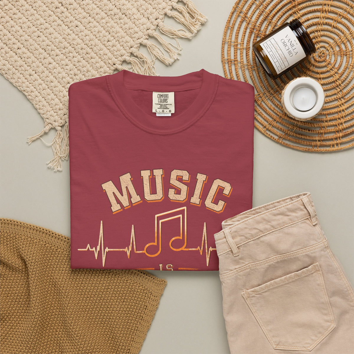 Music Is Life | Classic Front