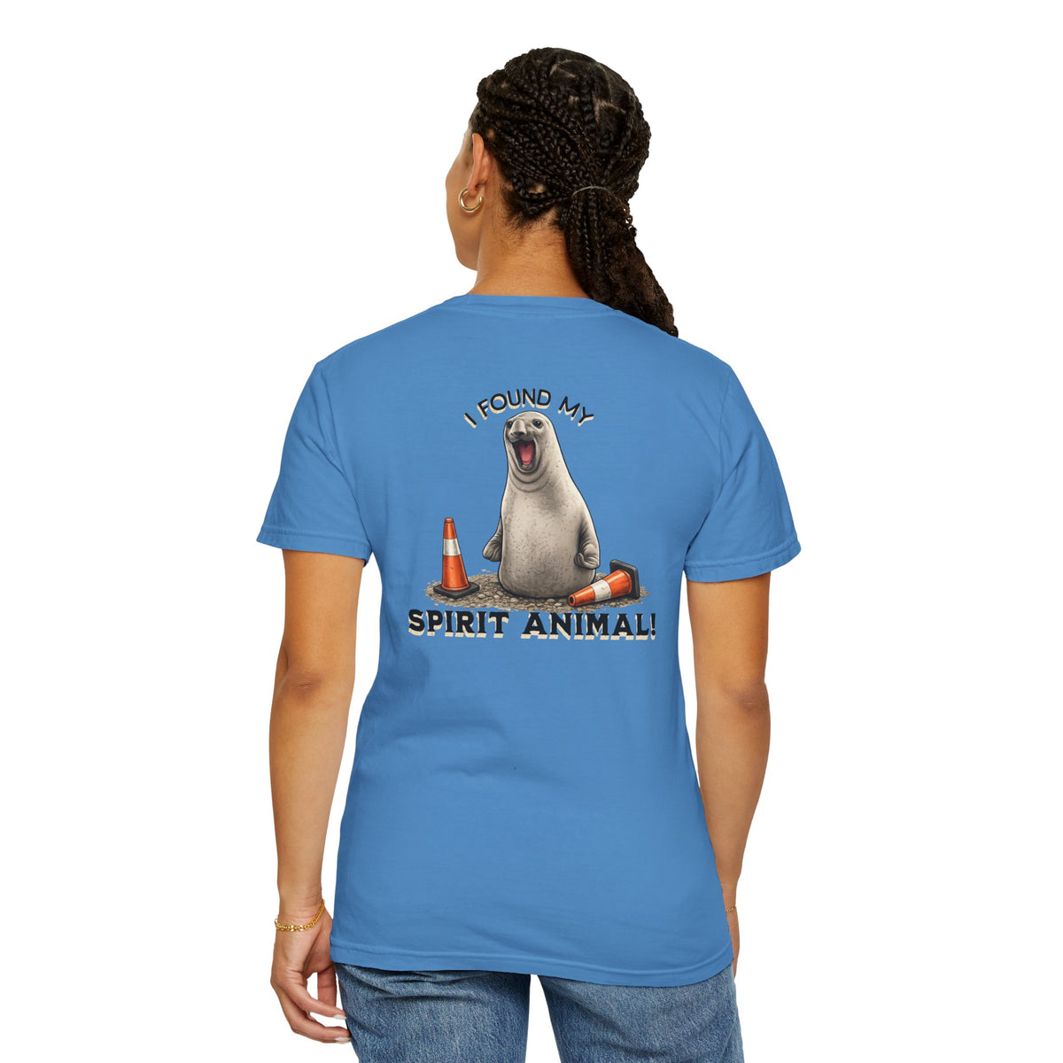 Neil the Seal - My Spirit Animal | Front + Back Graphics