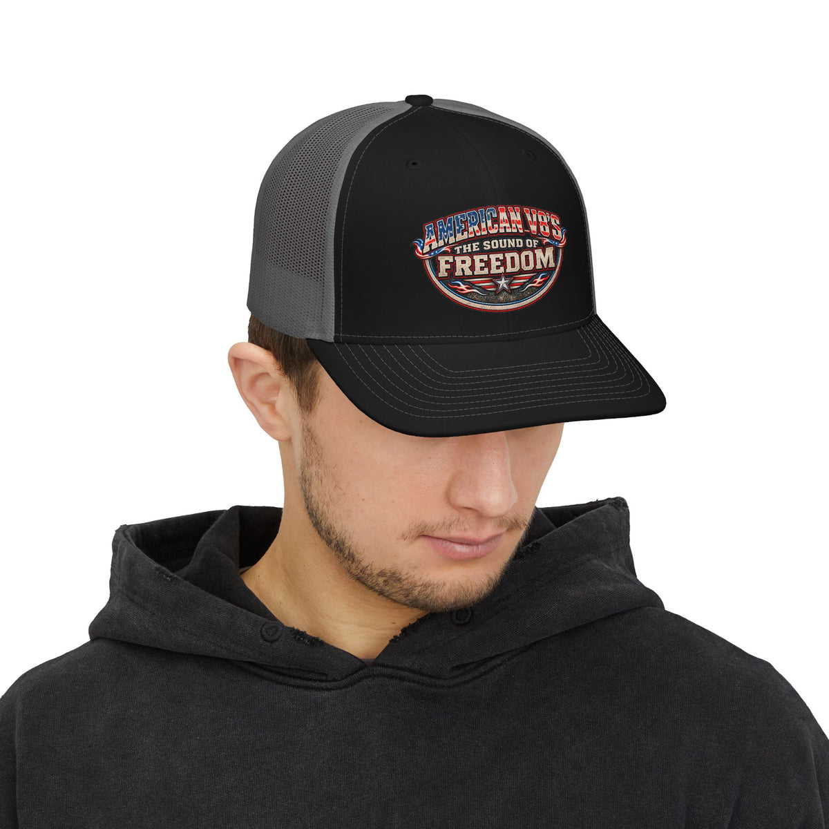 American V8s - The Sound of Freedom | Classic Snapback Trucker Hat