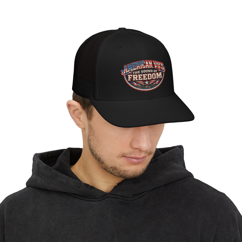 American V8s - The Sound of Freedom | Classic Snapback Trucker Hat