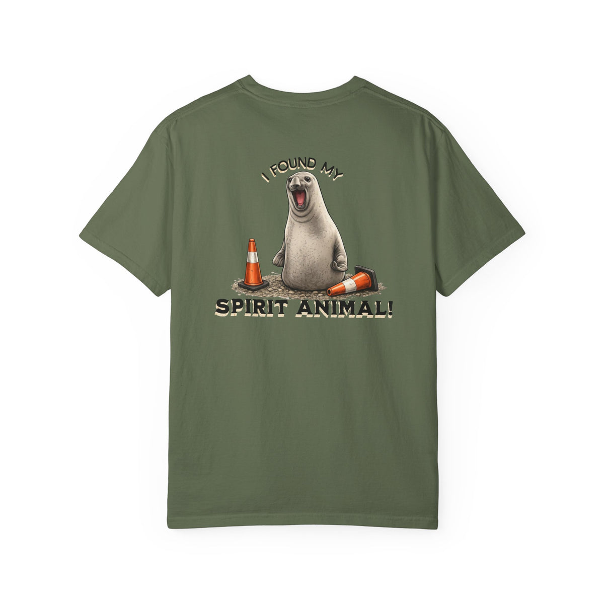 Neil the Seal - My Spirit Animal | Front + Back Graphics