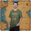 Music Is Life | Classic Front