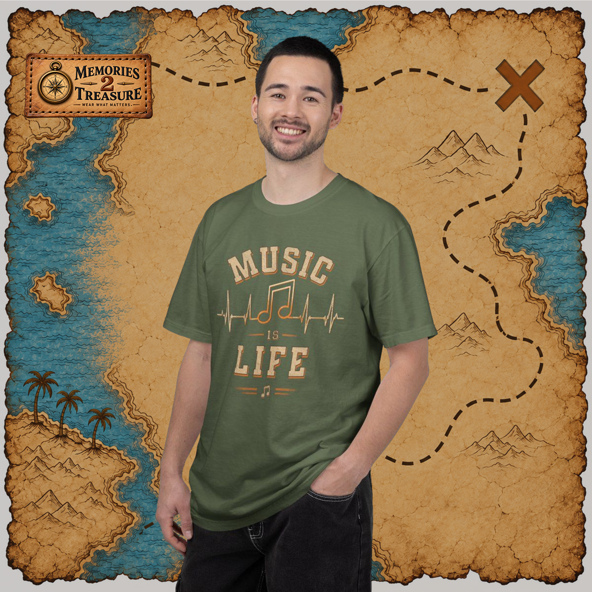 Music Is Life | Classic Front