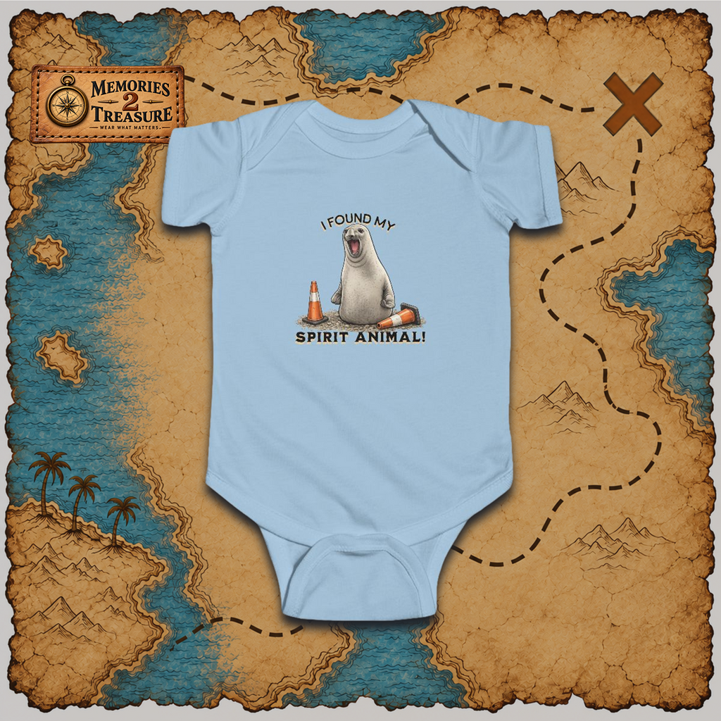 Neil the Seal - My Spirit Animal | Cute Baby Onesie