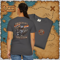 American V8 Sound of Freedom | Front & Back Graphics T-shirt