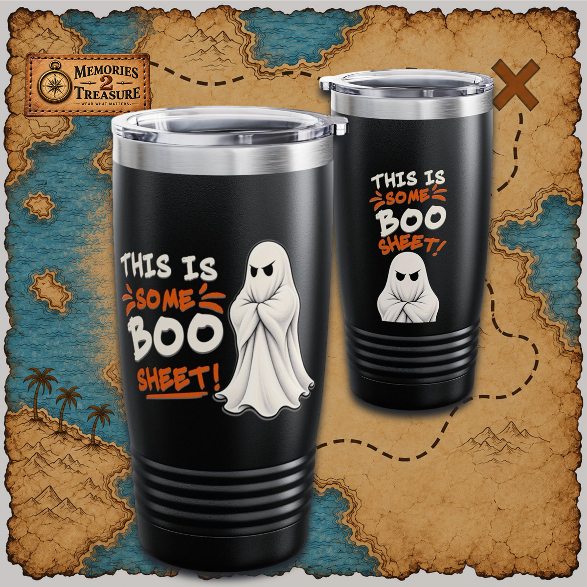 This Is Some Boo Sheet | 20 oz Insulated Stainless Tumbler Travel Cup