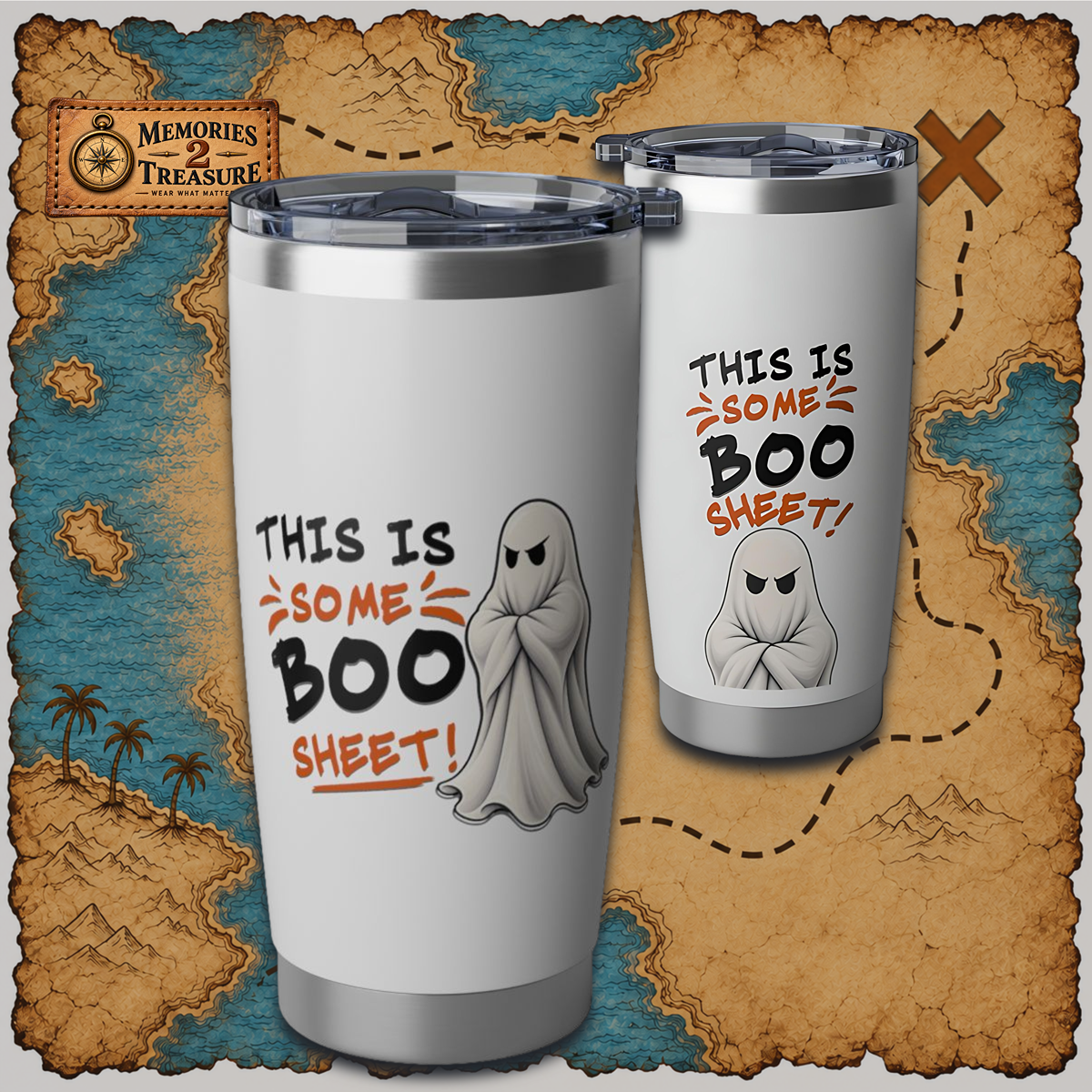 This Is Some Boo Sheet | 20 oz Stainless Tumbler Travel Cup