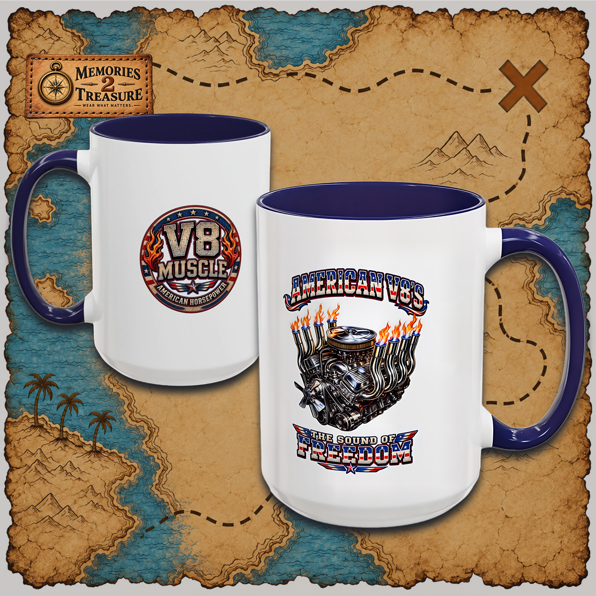 American V8s - The Sound of Freedom | Coffee Mug