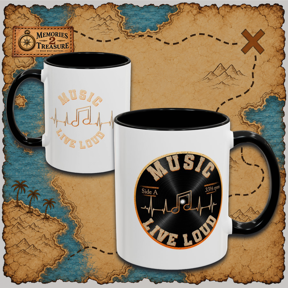 Music - Live Loud | Coffee Mug