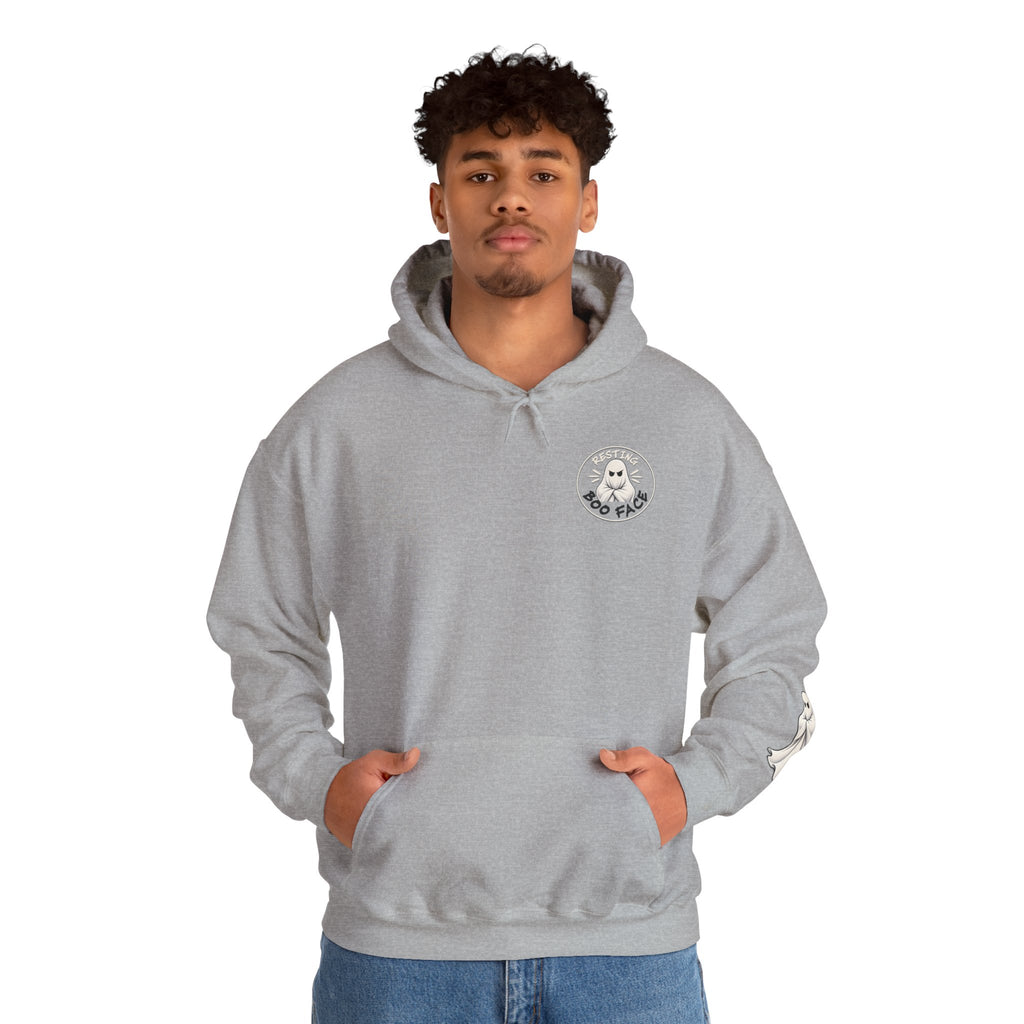This Is Some Boo Sheet | Front & Back Graphics + Sleeve Pullover Hoodie