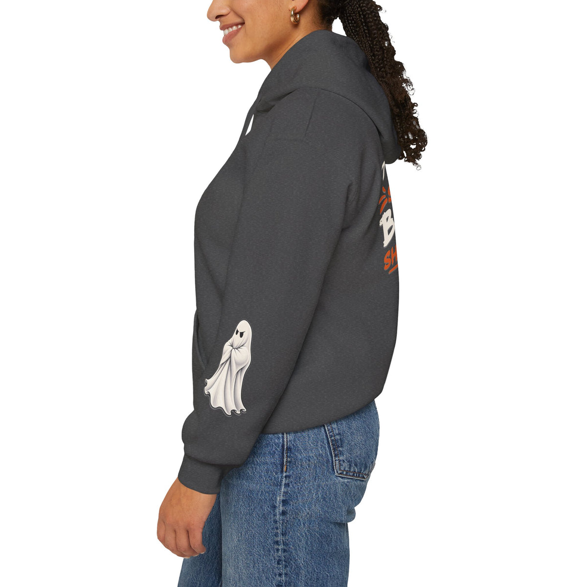 This Is Some Boo Sheet | Front & Back Graphics + Sleeve Pullover Hoodie