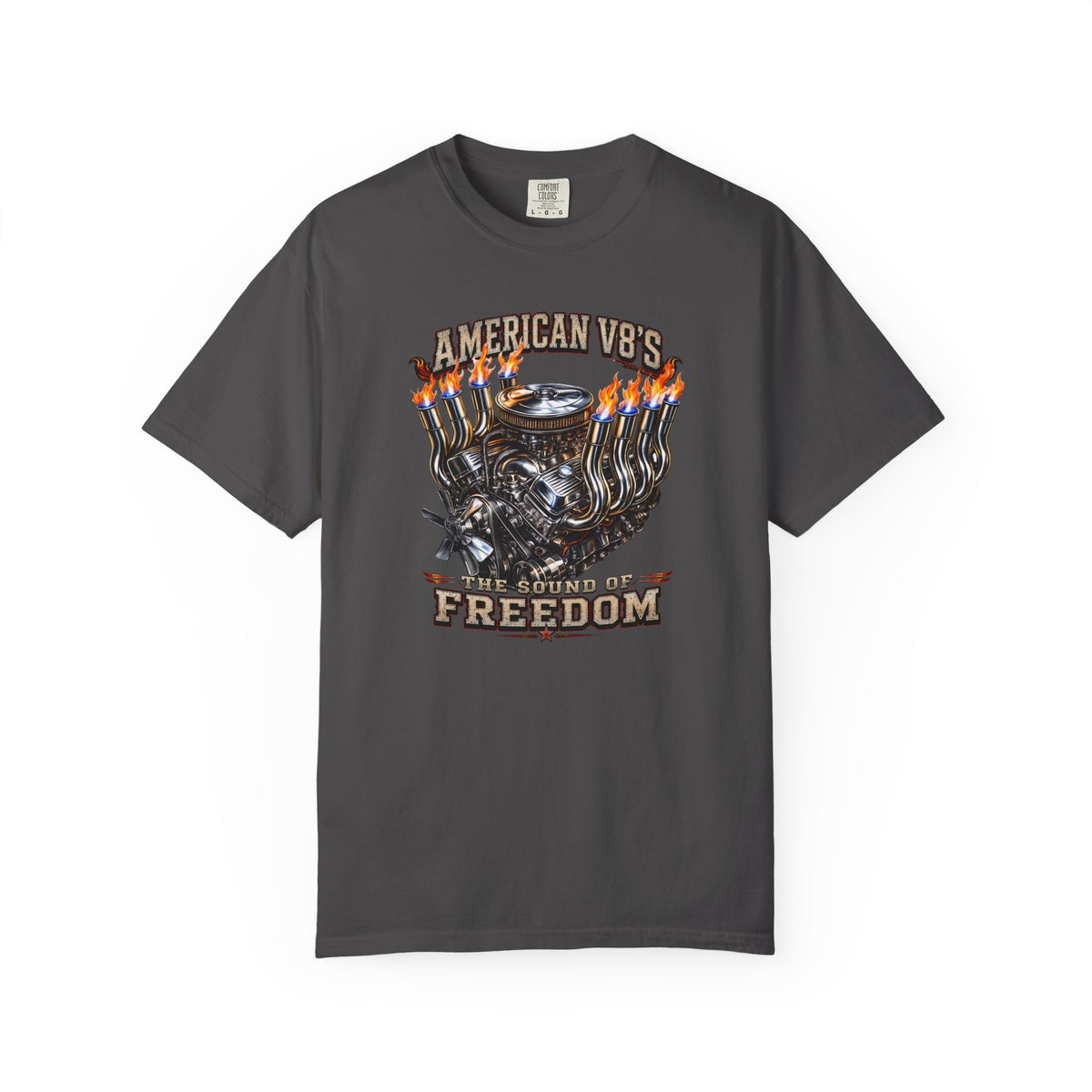 American V8 Sound of Freedom | Classic Front T-shirt