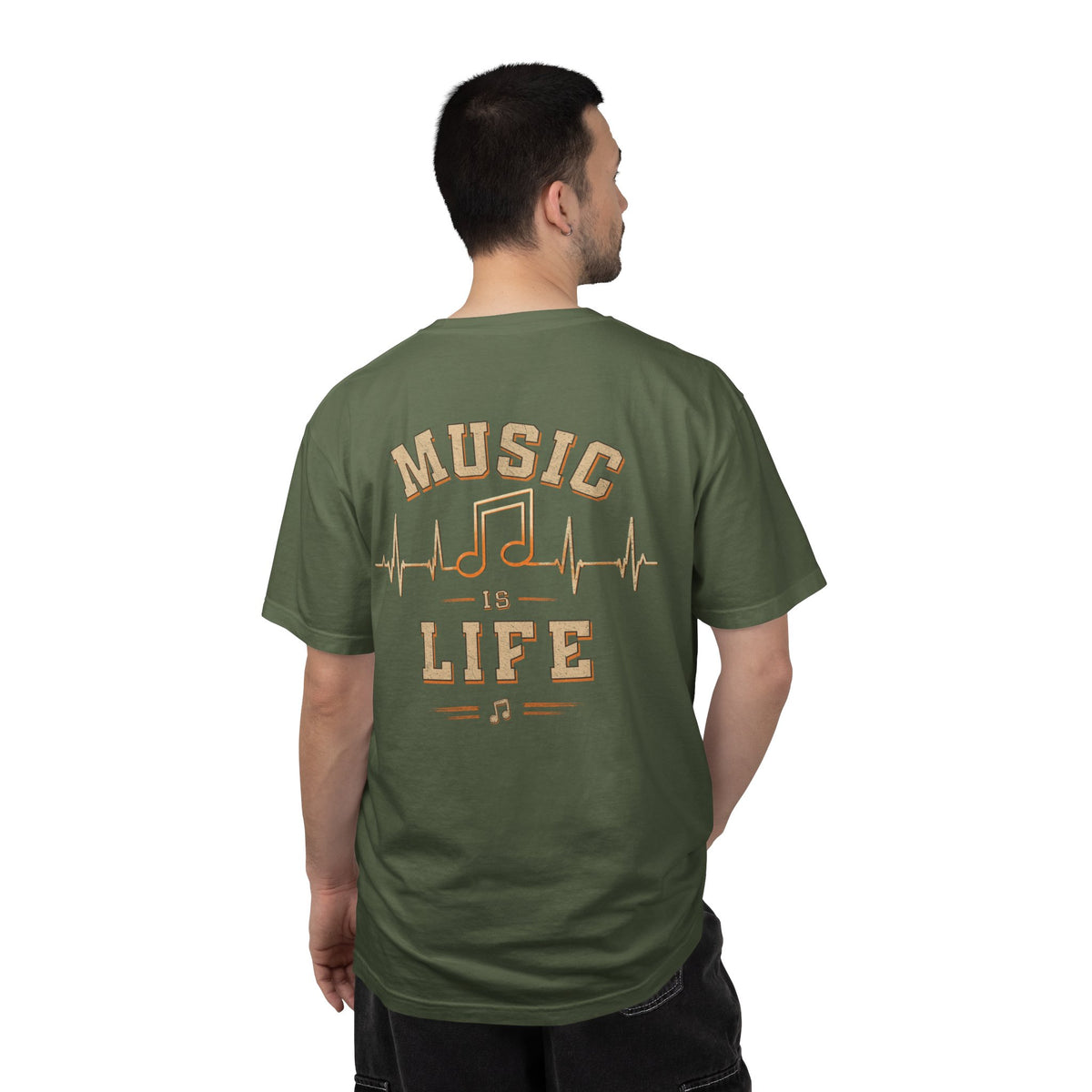Music Is Life | Front + Back Graphics