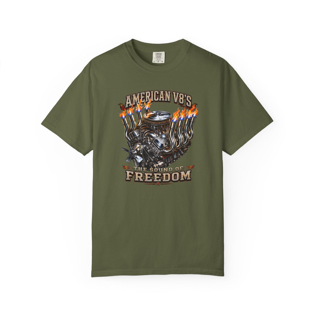 American V8 Sound of Freedom | Classic Front T-shirt
